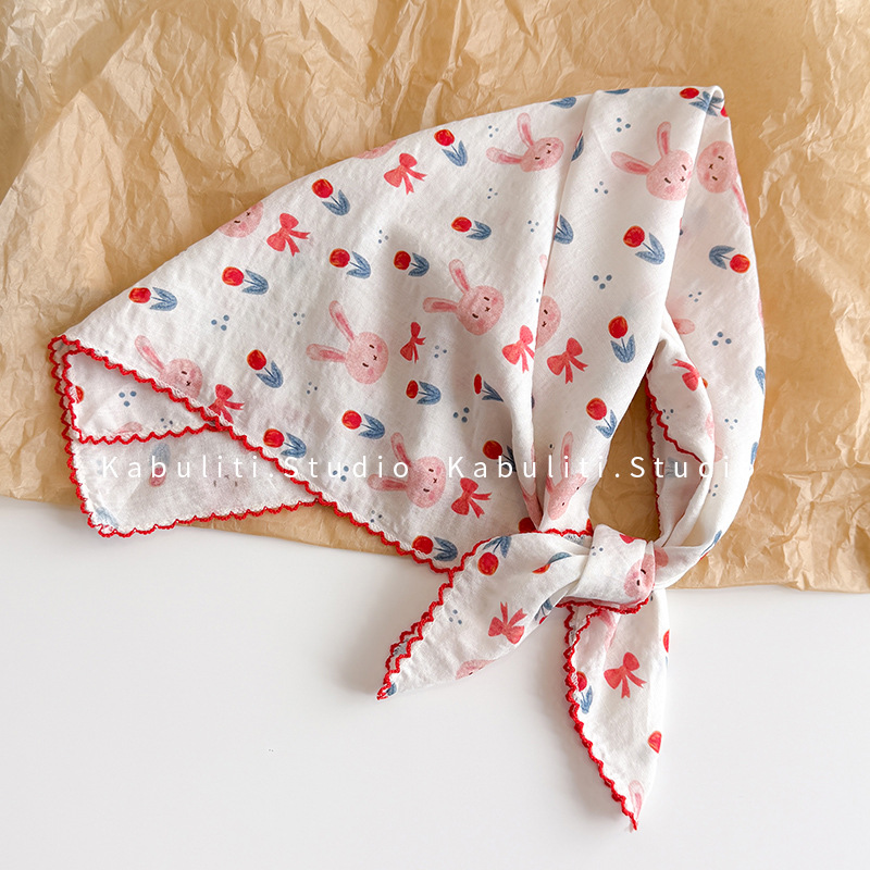 Cotton Linen Square Scarf  58  - огляд і ціна Head Wrap Turban