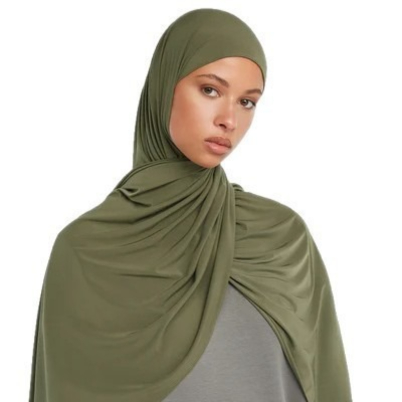 D9 Premium Liquid Jersey Hijab - огляд і ціна Head Wrap Turban